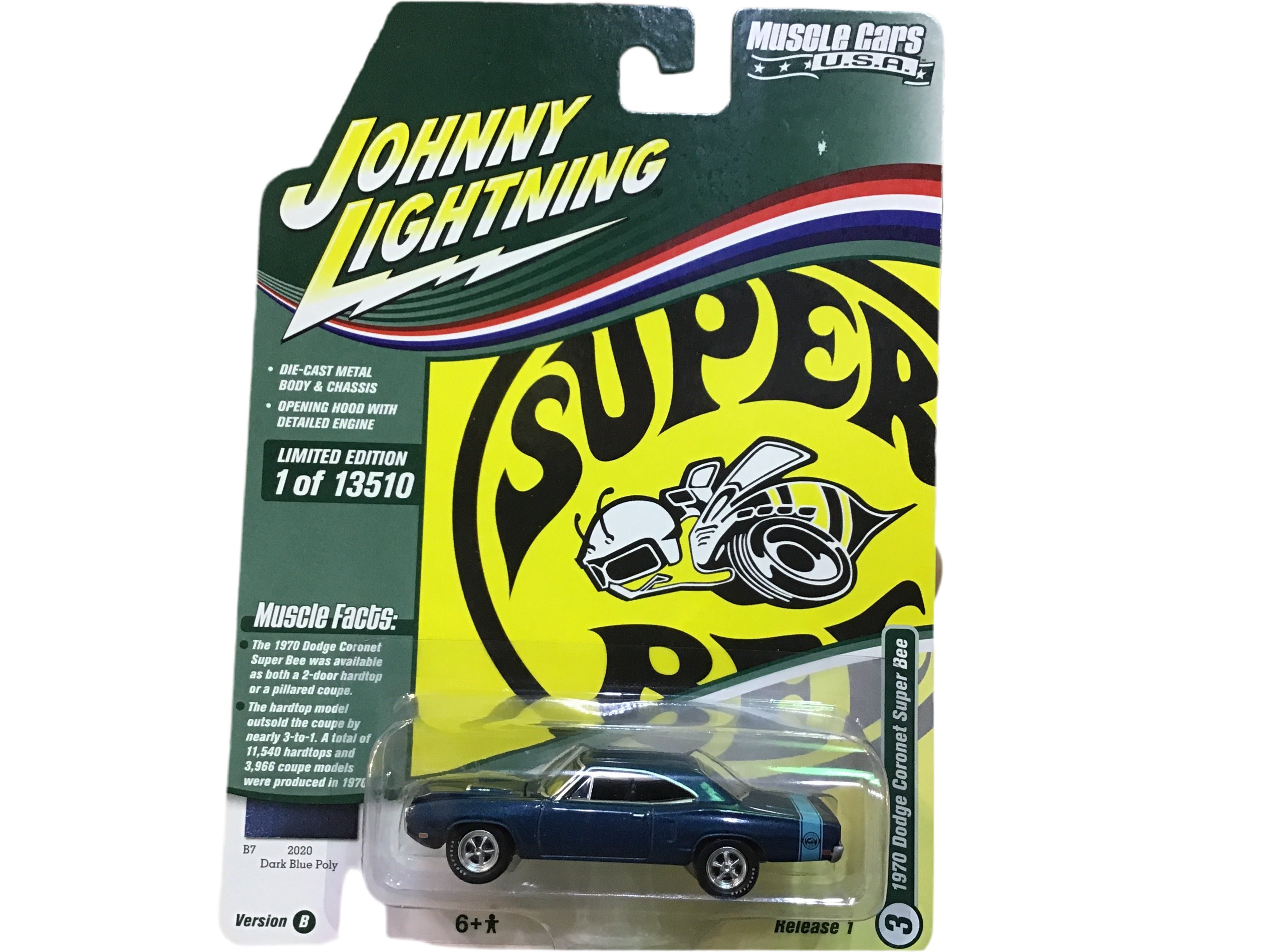 1/64- 1970 DODGE CORONET SUPER BEE