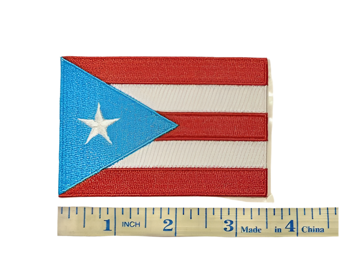 PARCHO BANDERA DE PUERTO RICO (COLOR).