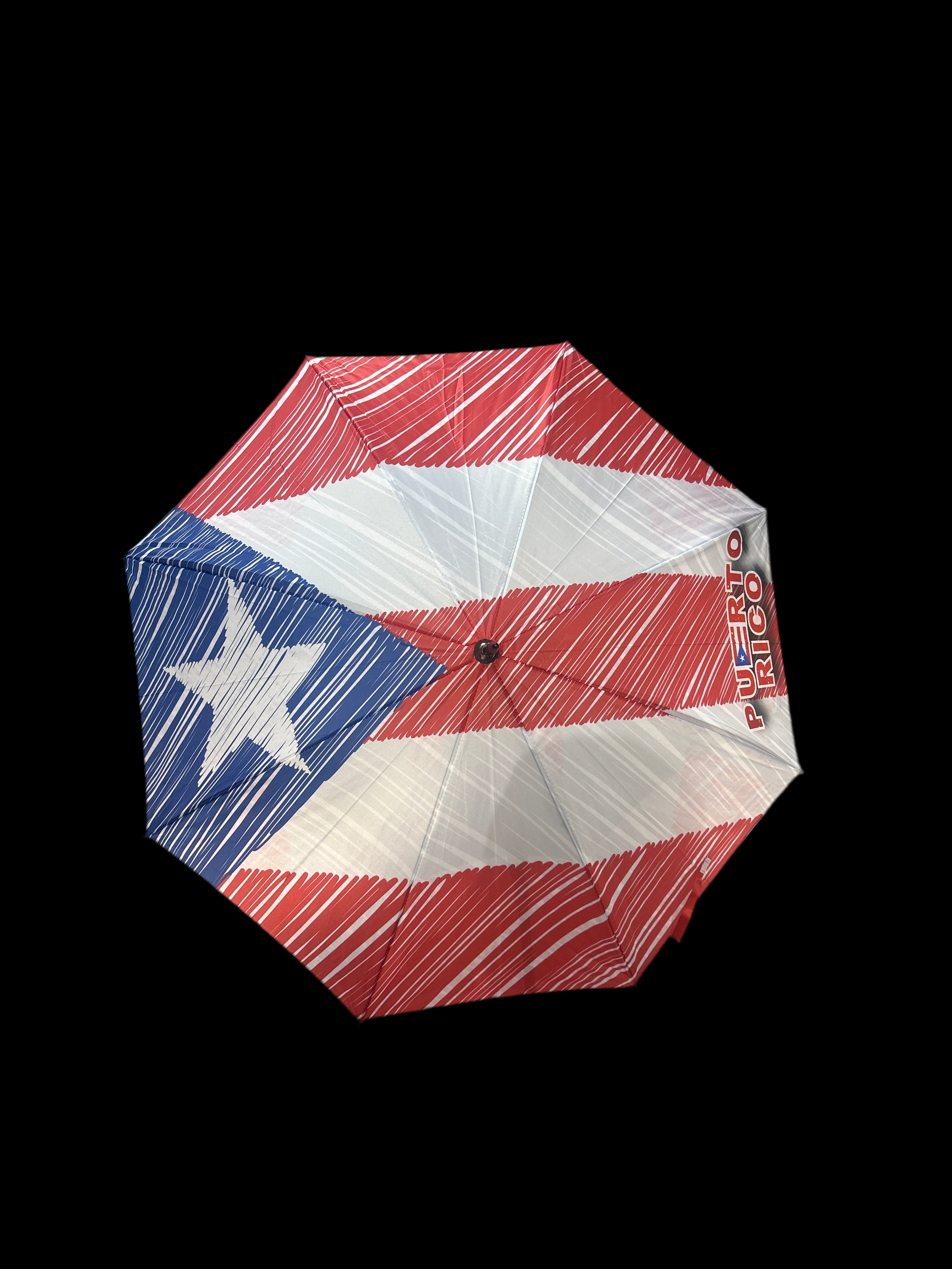 SOMBRILLA DE BANDERA DE PUERTO RICO