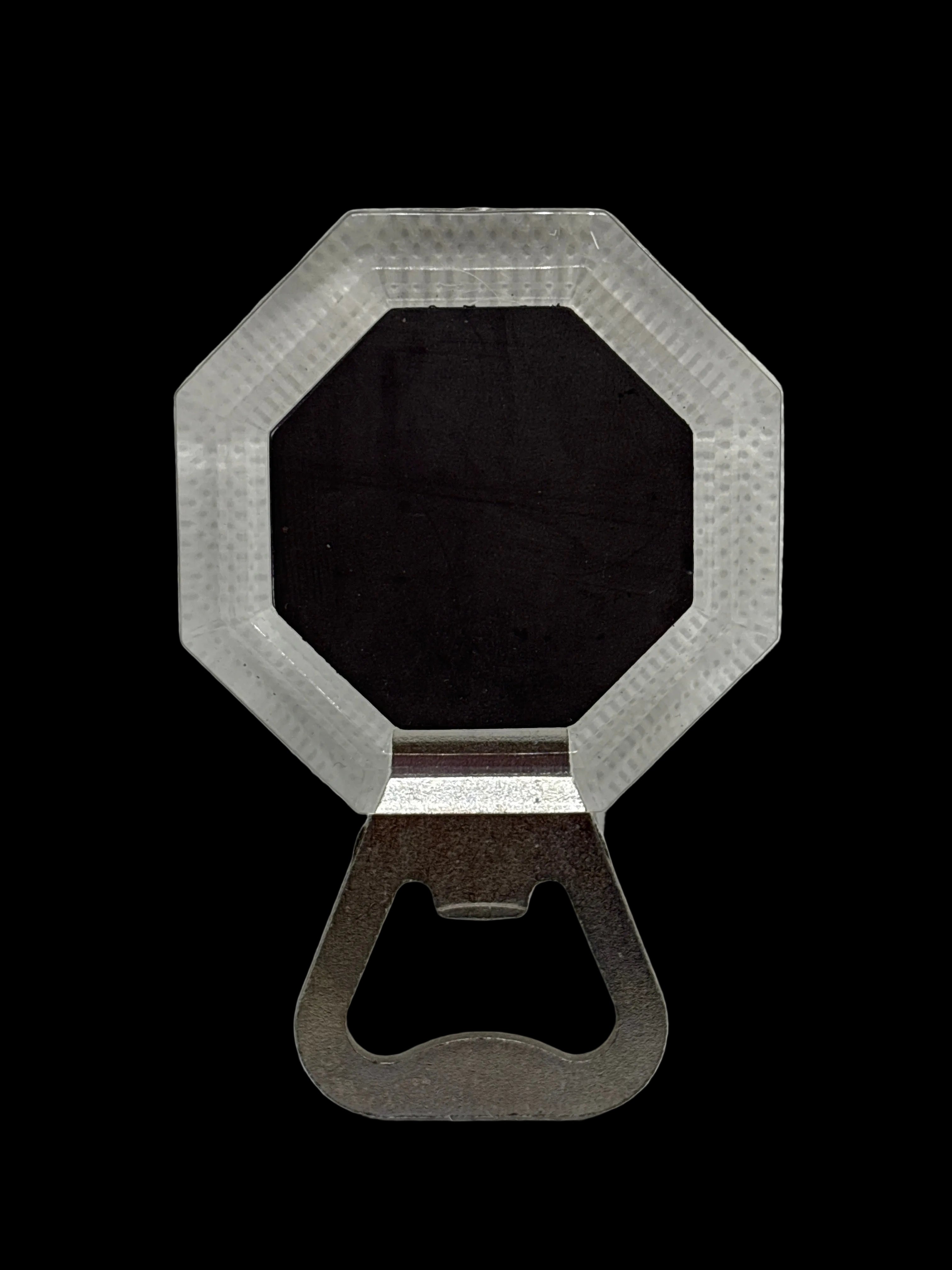 MAGNETO CLEAR ABRE BOTELLA OCTAGONAL PUERTO RICO