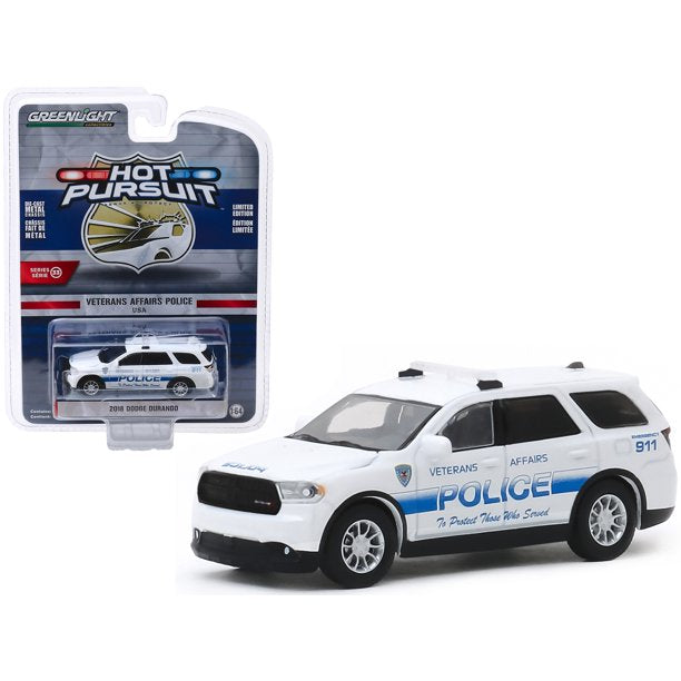 1/64 2018 DODGE DURANGO - HOT PURSUIT VETERANS AFFAIR POLICE