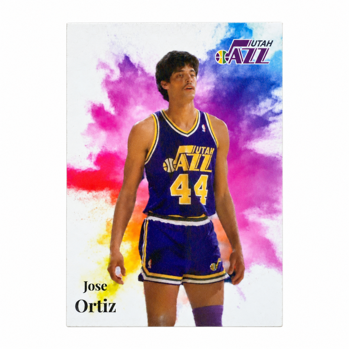 JOSÉ “PICULIN” ORTIZ BASKETBAL TRADING CARD / TARJETA DEPORTIVA JOSÉ “PICULIN” ORTIZ