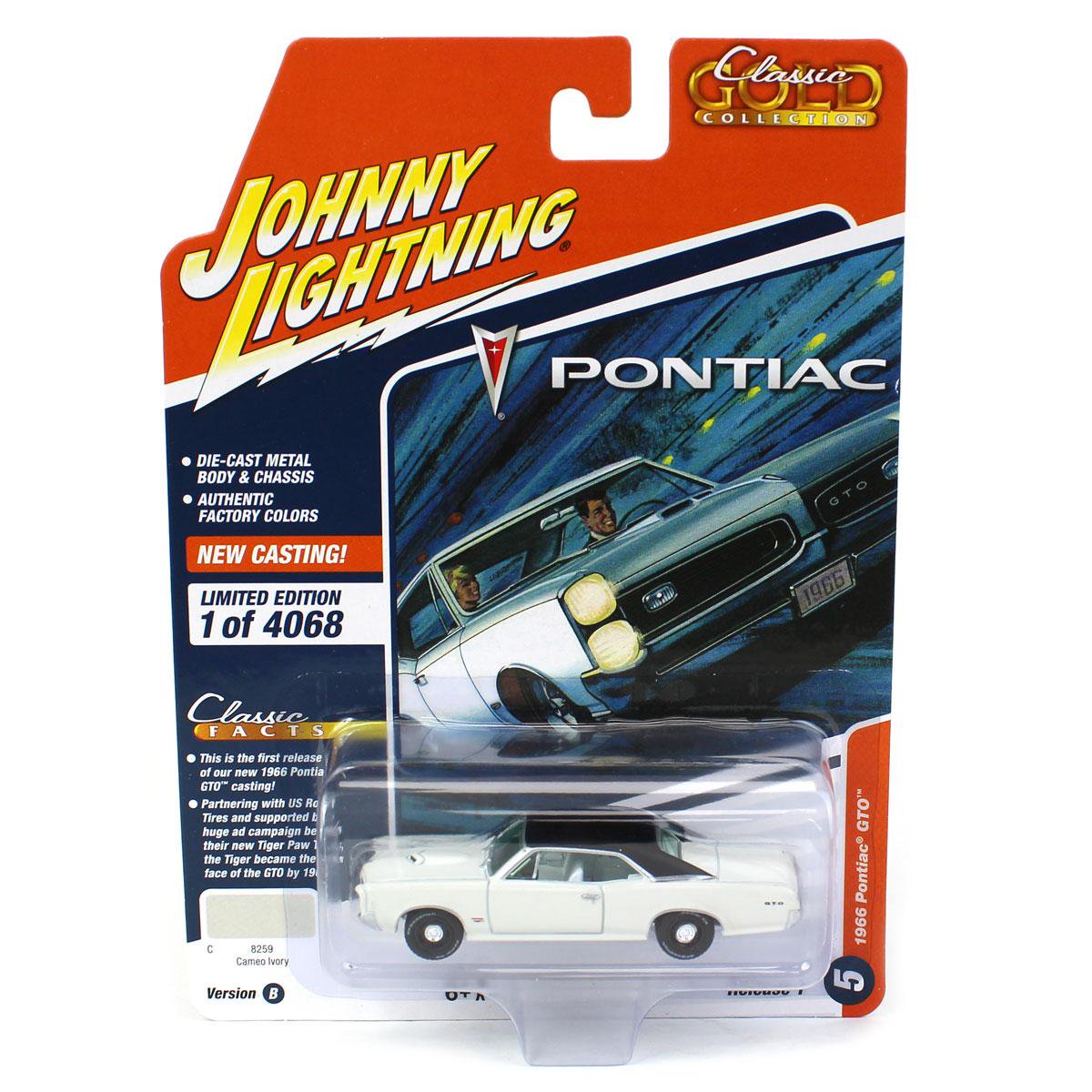 1/64 1966 PONTIAC GTO - CLASSIC GOLD COLLECTION