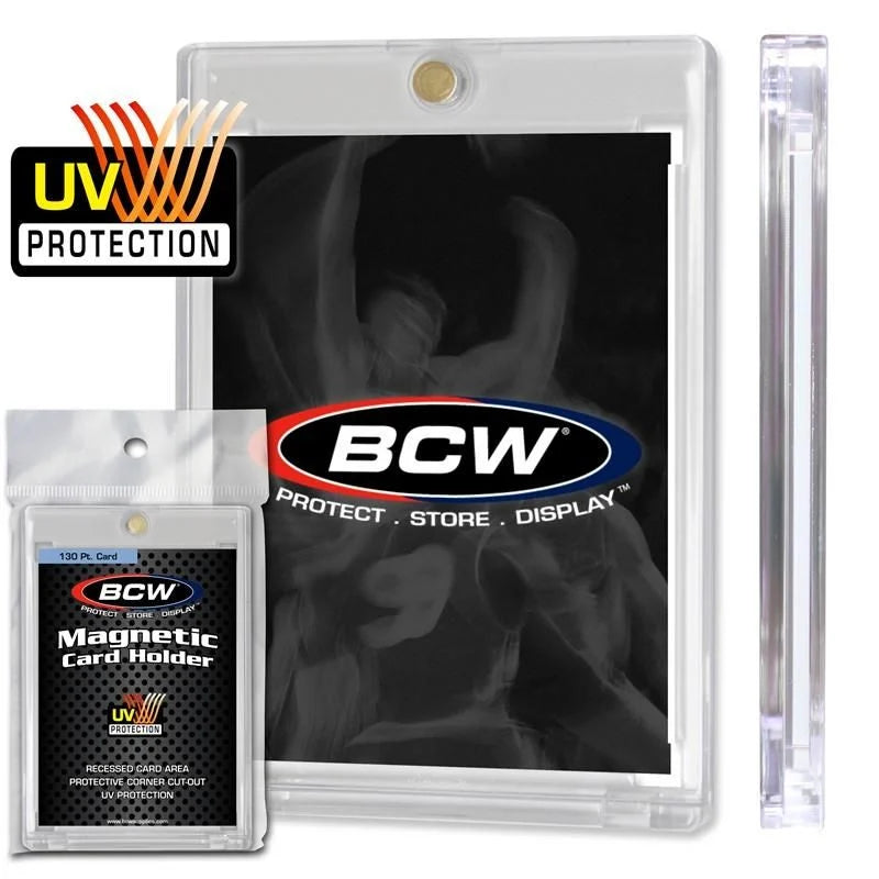 BCW MAGNETIC CARD HOLDER - 130 PT