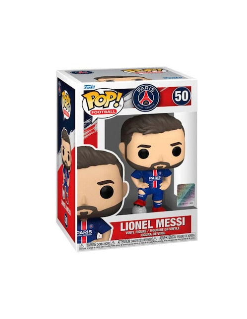 FUNKO POP - FOOTBALL: PARIS SAINT GERMAIN - LIONEL MESSI #50