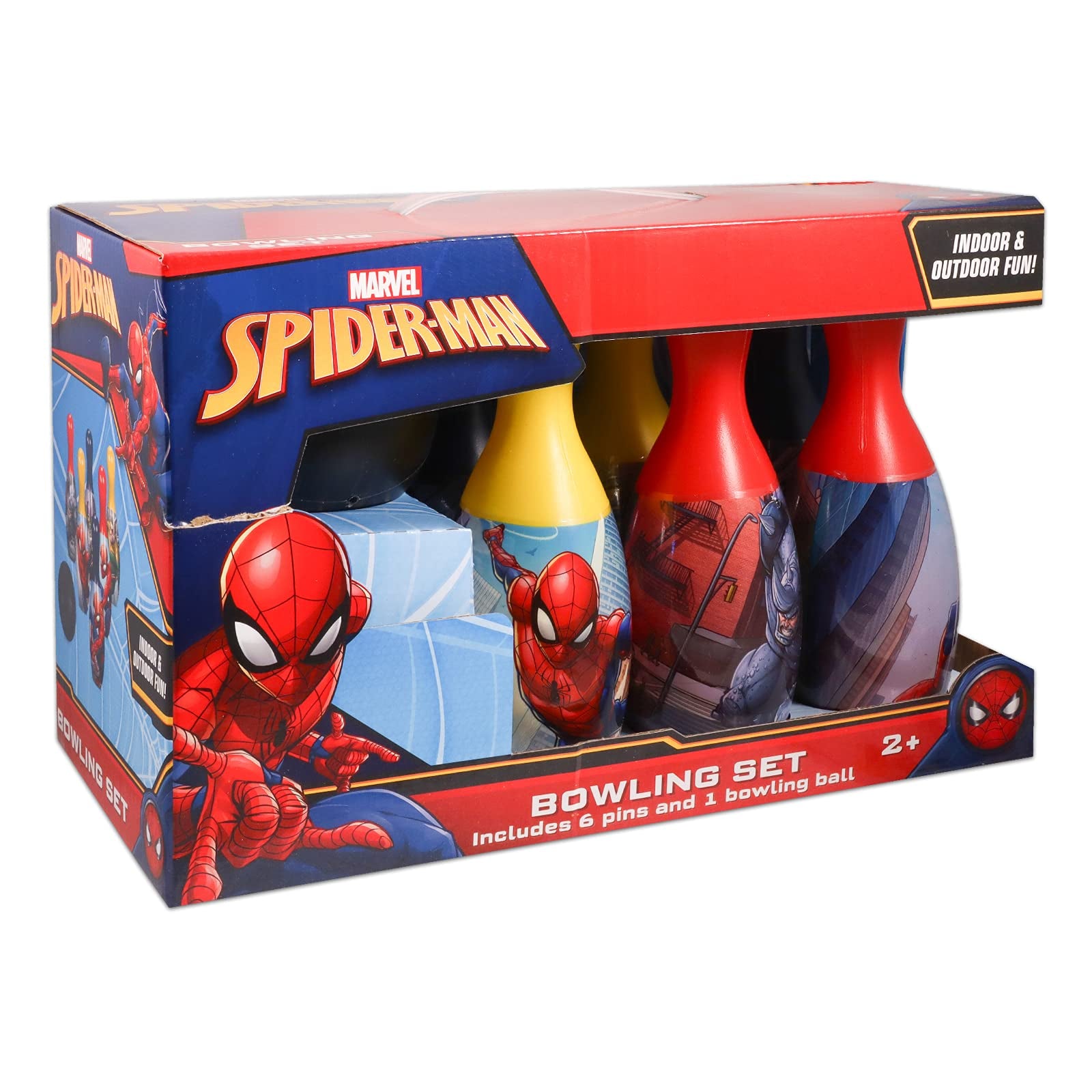 JUEGO DE BOLOS - SPIDERMAN