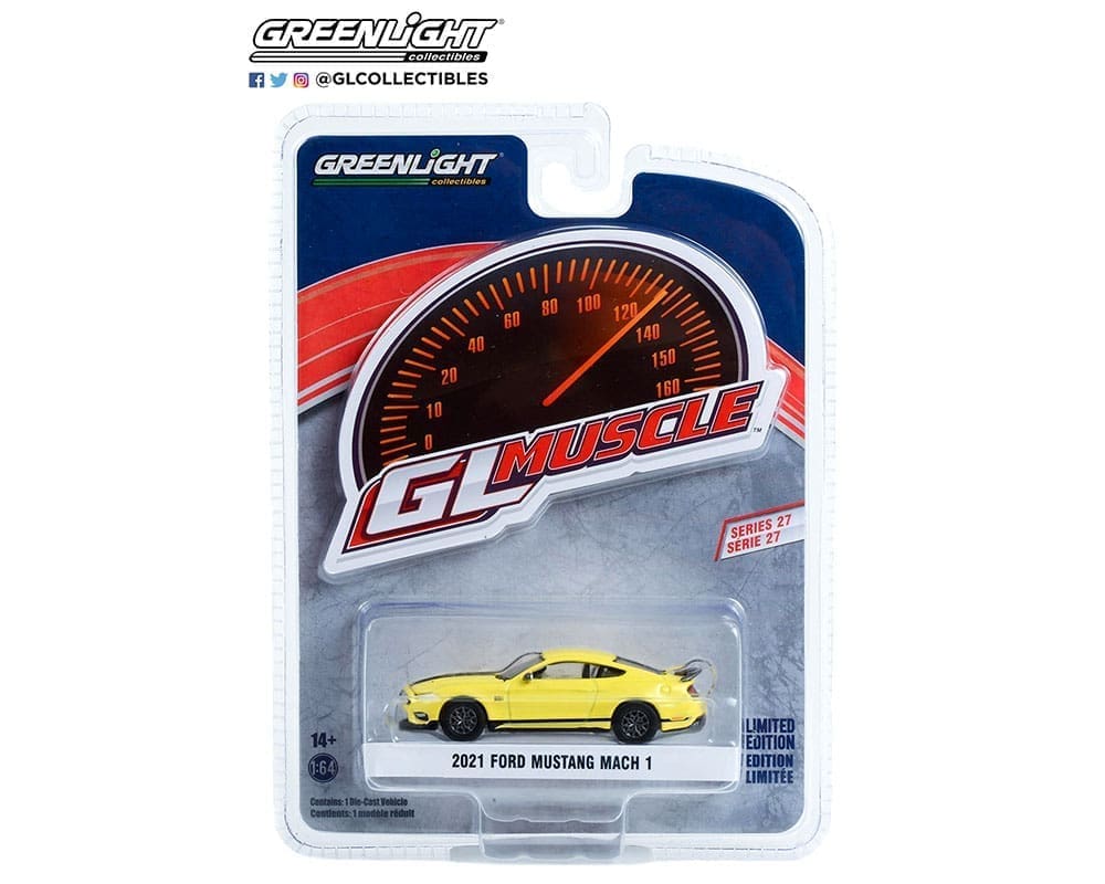 1/64 2021 FORD MUSTANG MATCH 1 - GREENLIGHT GL MUSCLE