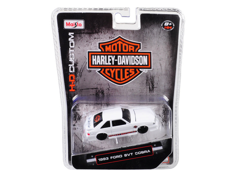 1/64 1993 FORD SVT COBRA - HARLEY DAVIDSON MOTOR CYCLES