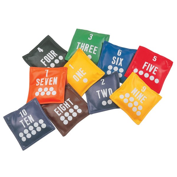 Bean Bag numericos
