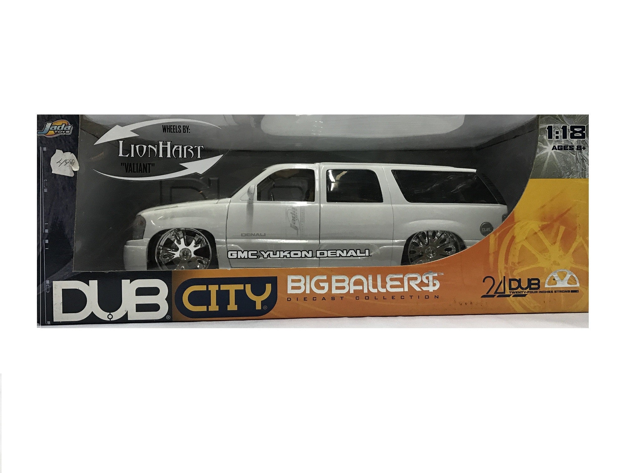 1:18 GMC Yukon Denali Blanco DUB CITY