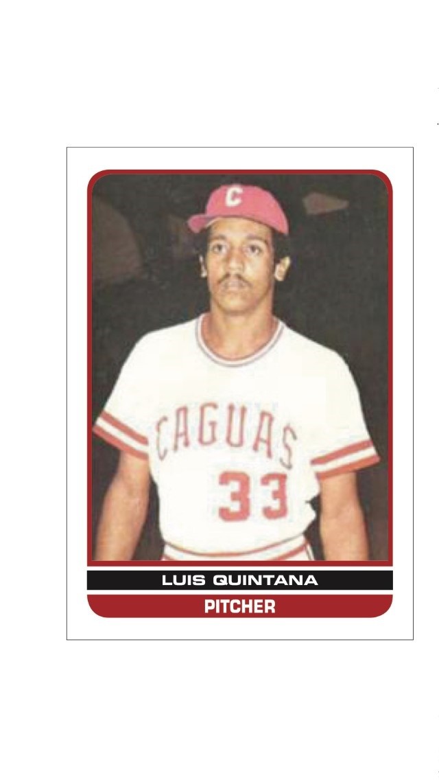 Luis Quintana - Tarjeta deportiva