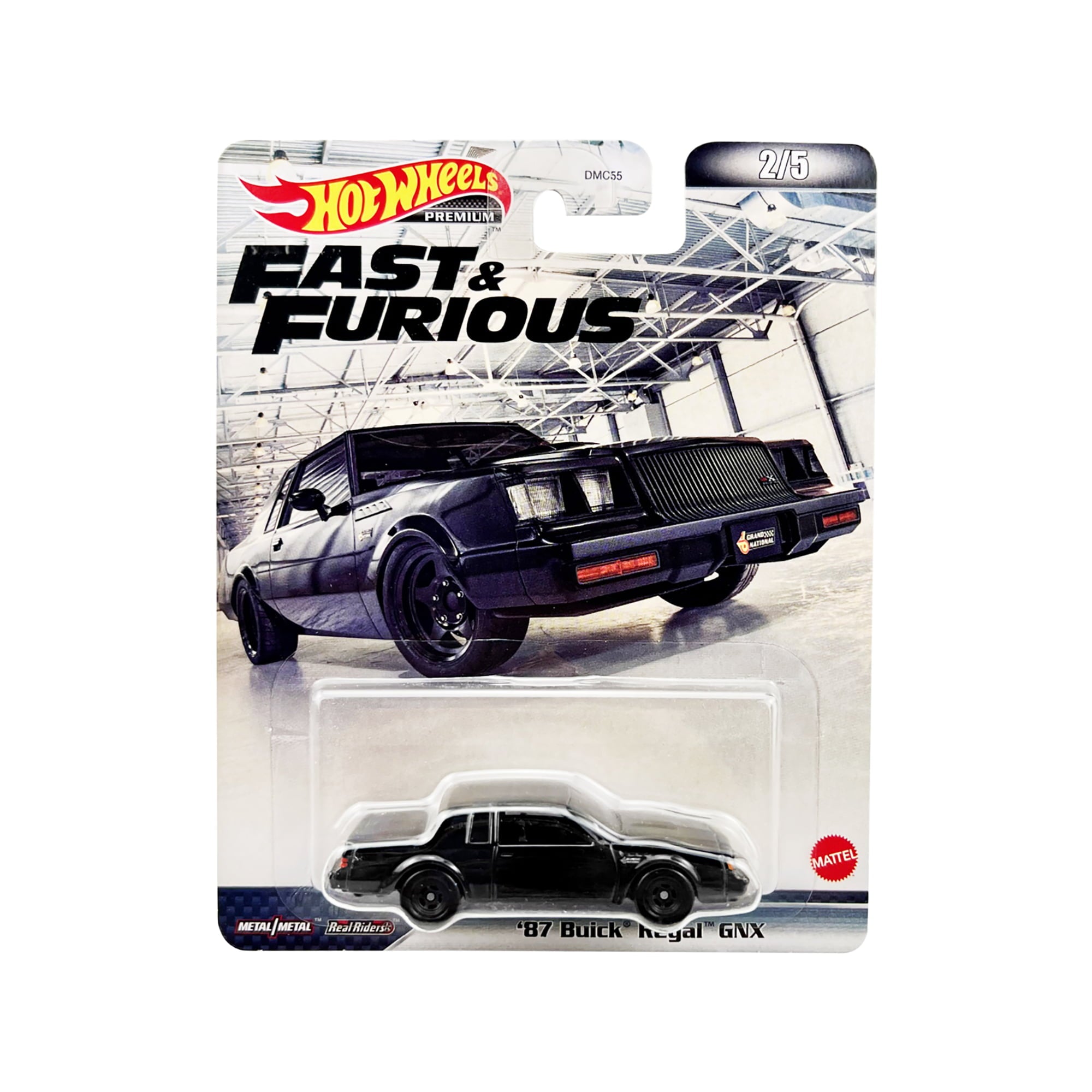 1/64 1987 BUICK REGAL GNX BLACK - FAST & FURIOUS
