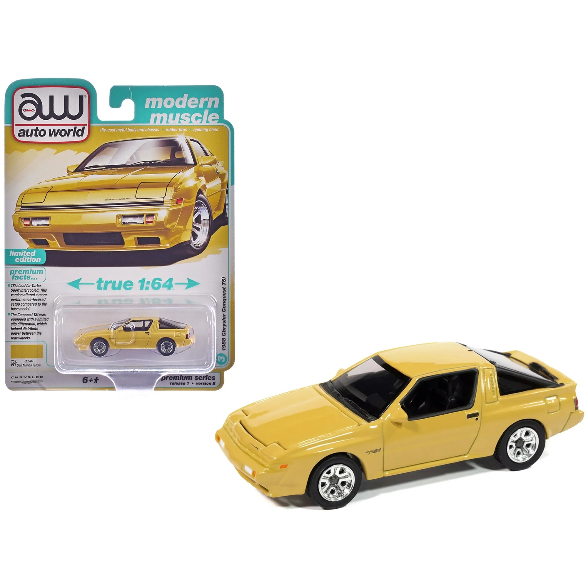 1/64 1988 CHRYSLER CONQUEST TSI - MODERN MUSCLE
