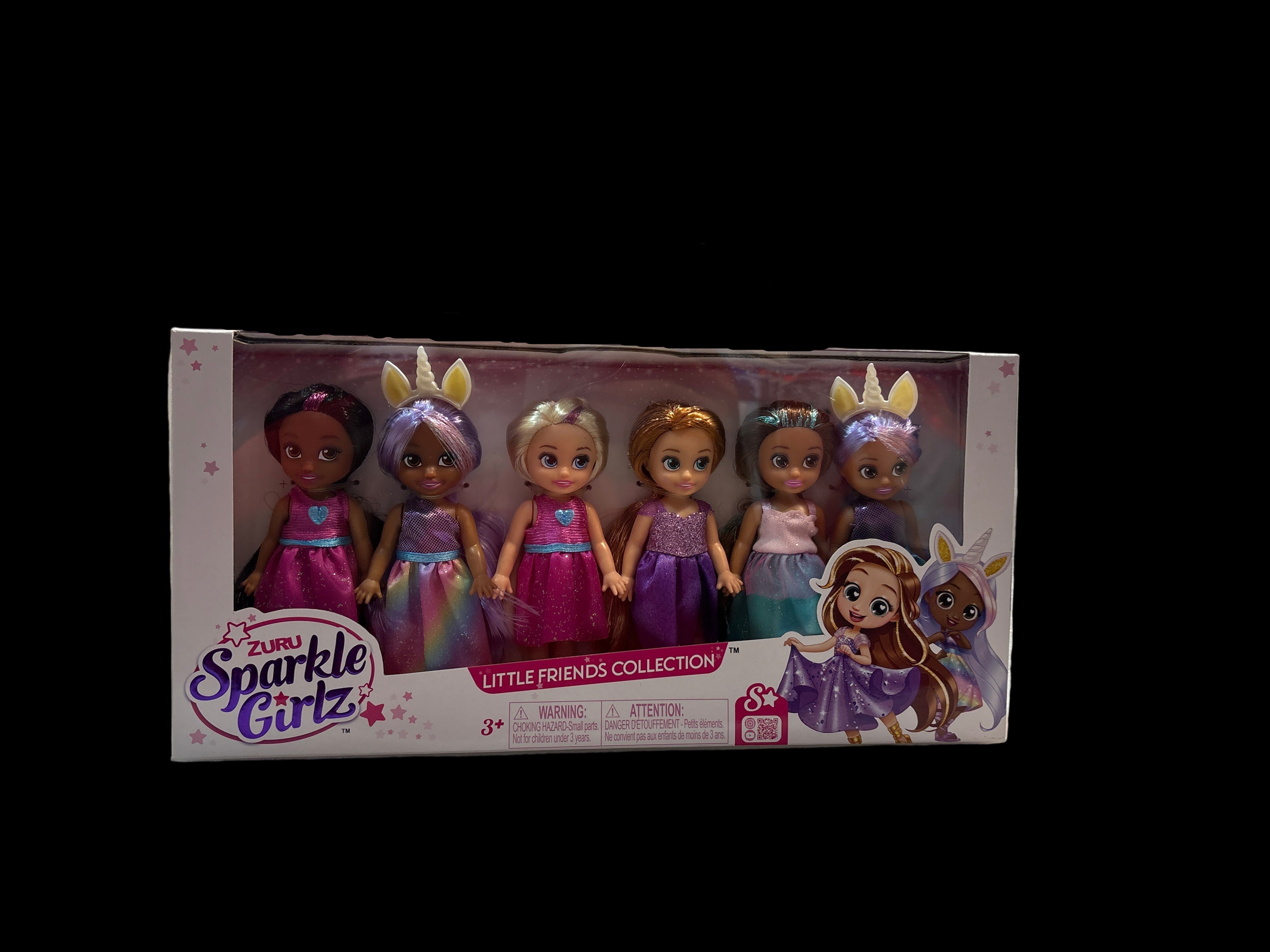 6 MUÑECAS ZURU SPARKLE GIRLZ