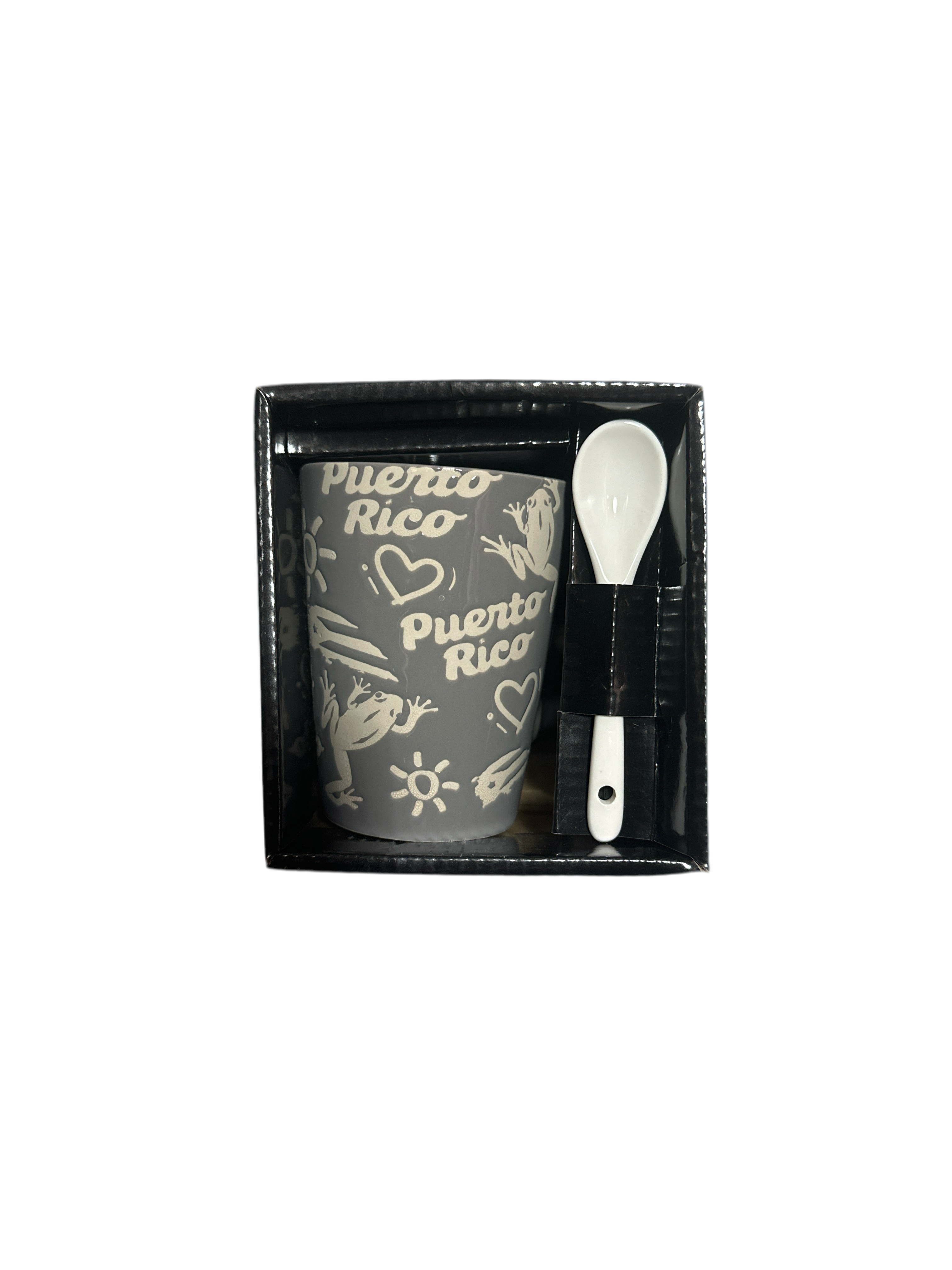 TAZA COQUI & CORAZON PUERTO RICO- COQUI & HEART MUG