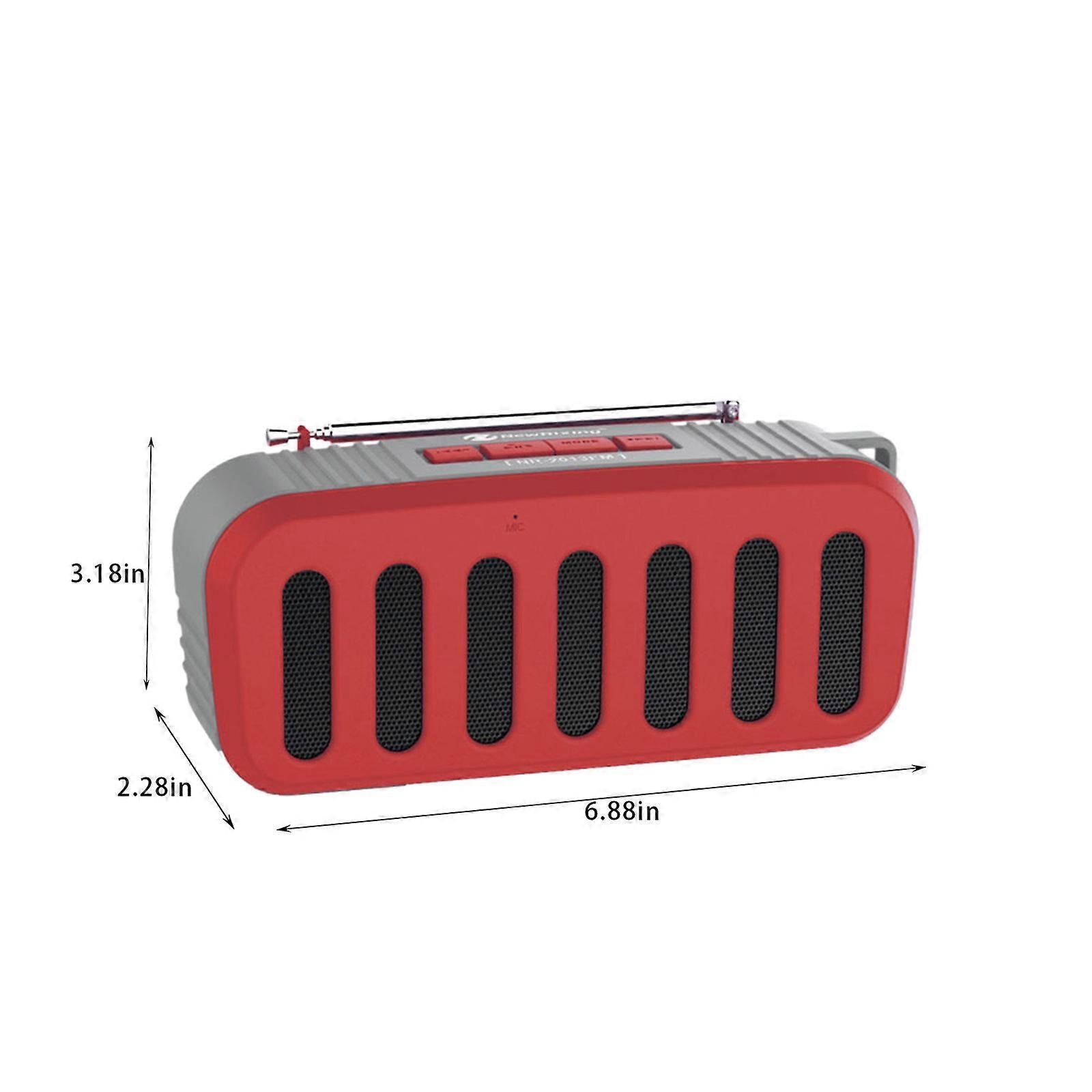 WIRELESS SPEAKER/ FLASHLIGHT/SOLAR CHARGING- NewRixing