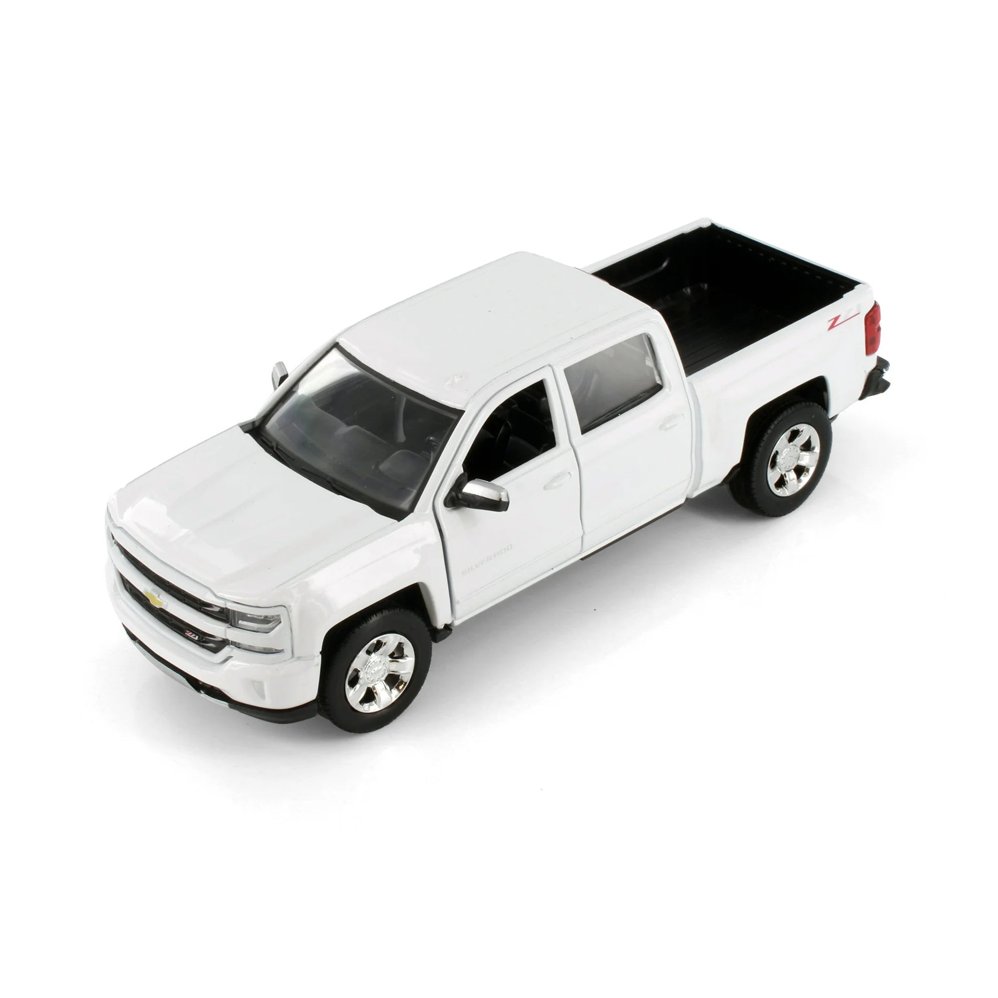 1/24 2017 CHEVY SILVERADO 1500 LT Z71 CREW PEARL WHITE - MOTOR MAX