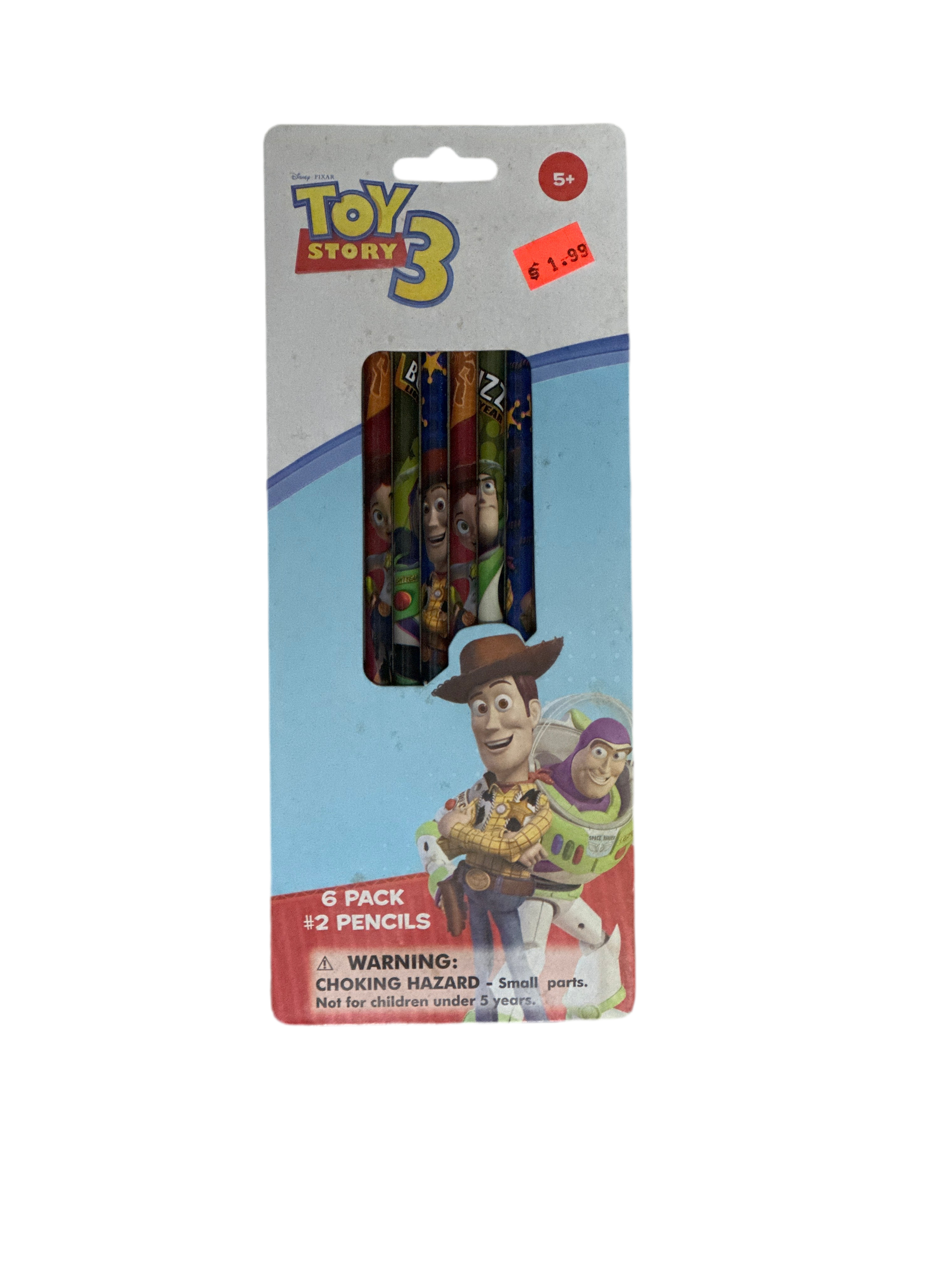 Paquete de 6 lápices de Toy Story