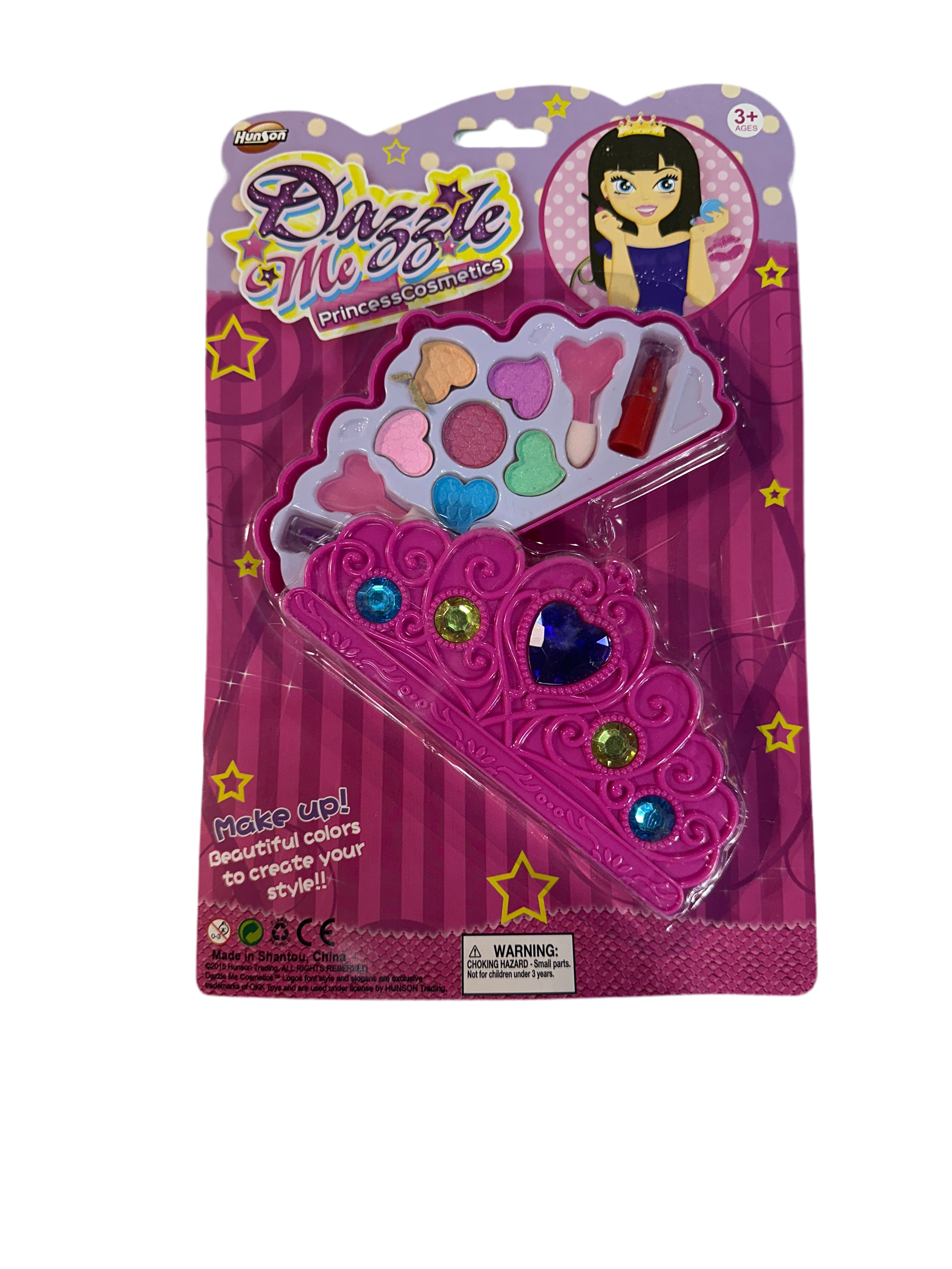 SET DE JUEGO DE COSMÉTICOS PRINCESA DAZZLE ME