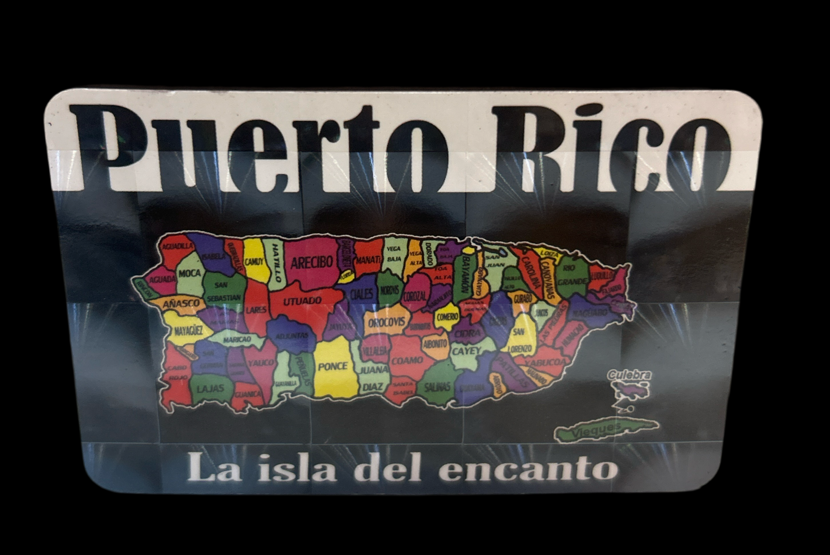 MAGNETO PUERTO RICO MUNICIPALITIES MAP
