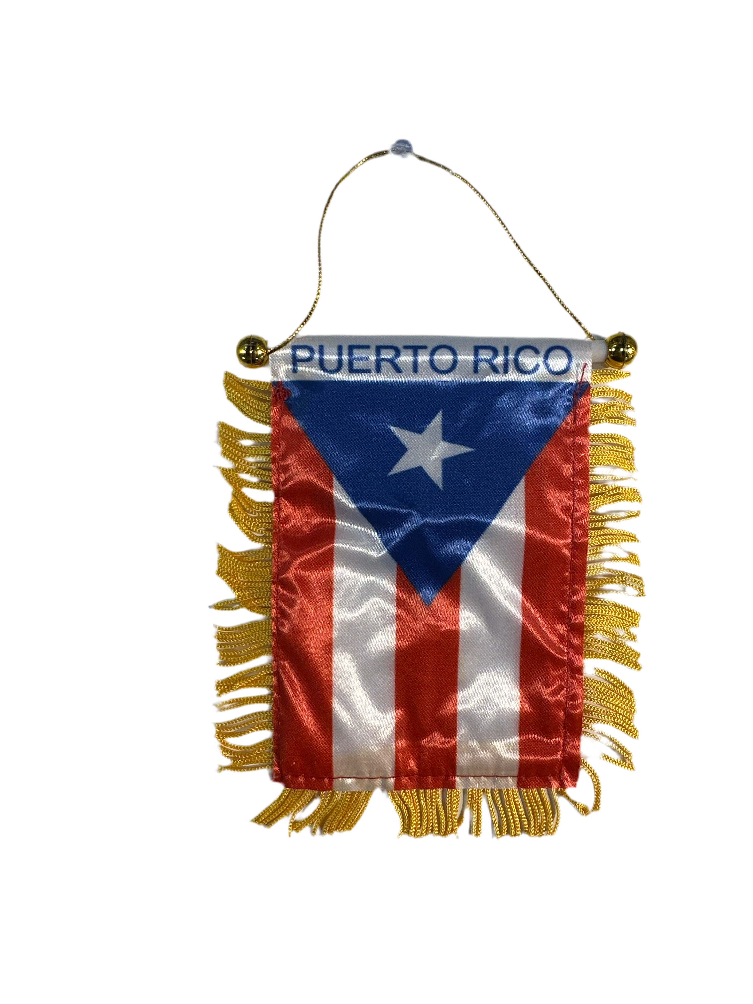 BANDERA DE PUERTO RICO PARA RETROVISOR AZUL ROYAL - MIRROR PUERTO RICO FLAG