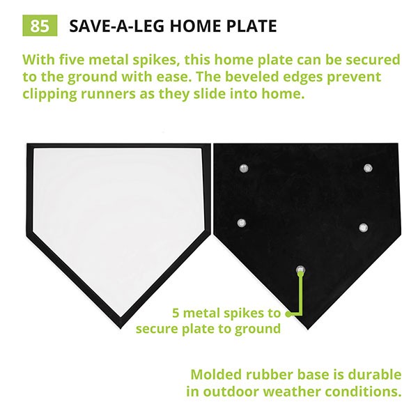 BASEBALL - BASE DE HOME PLATE 85
