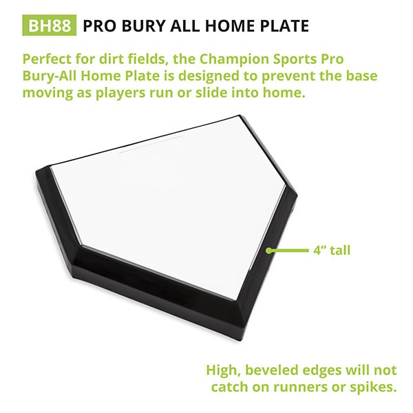 BASEBALL - BASE DE HOME PLATE PRO BH88