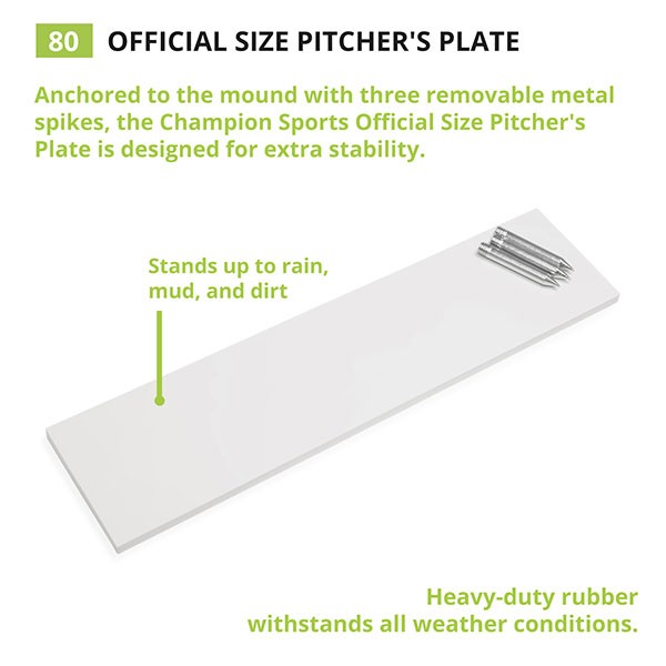 BASEBALL - PLATO DE PITCHER 80