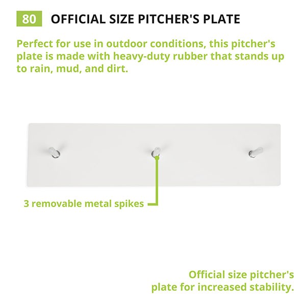 BASEBALL - PLATO DE PITCHER 80