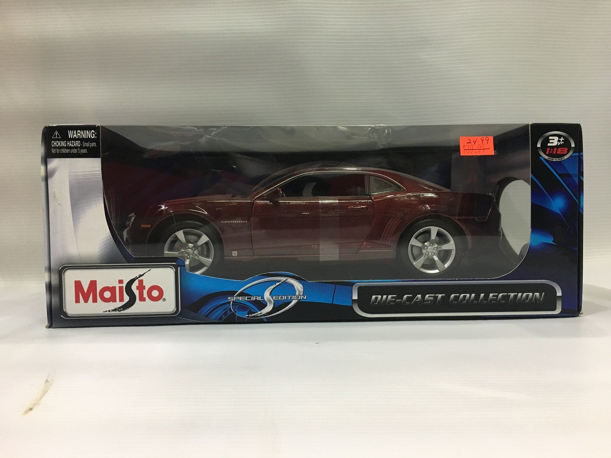 1:18 2010 Chevrolet Camaro 55 RS Vino