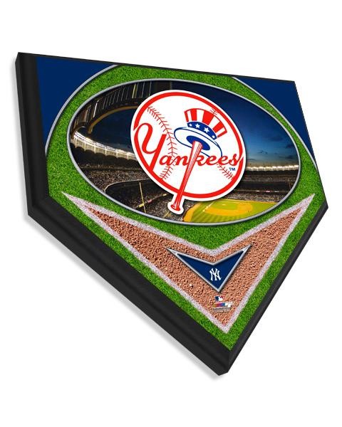 Yankees Team - Home plate plaque 11.5 X 11.5