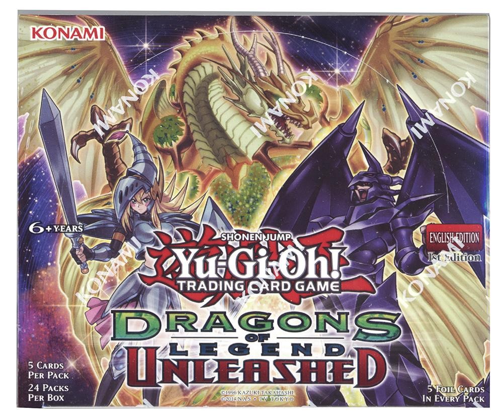 YUGIOH - Dragon of legend Unleashed Booster Box YUGIOH - Dragon of legend Unleashed Booster Box
