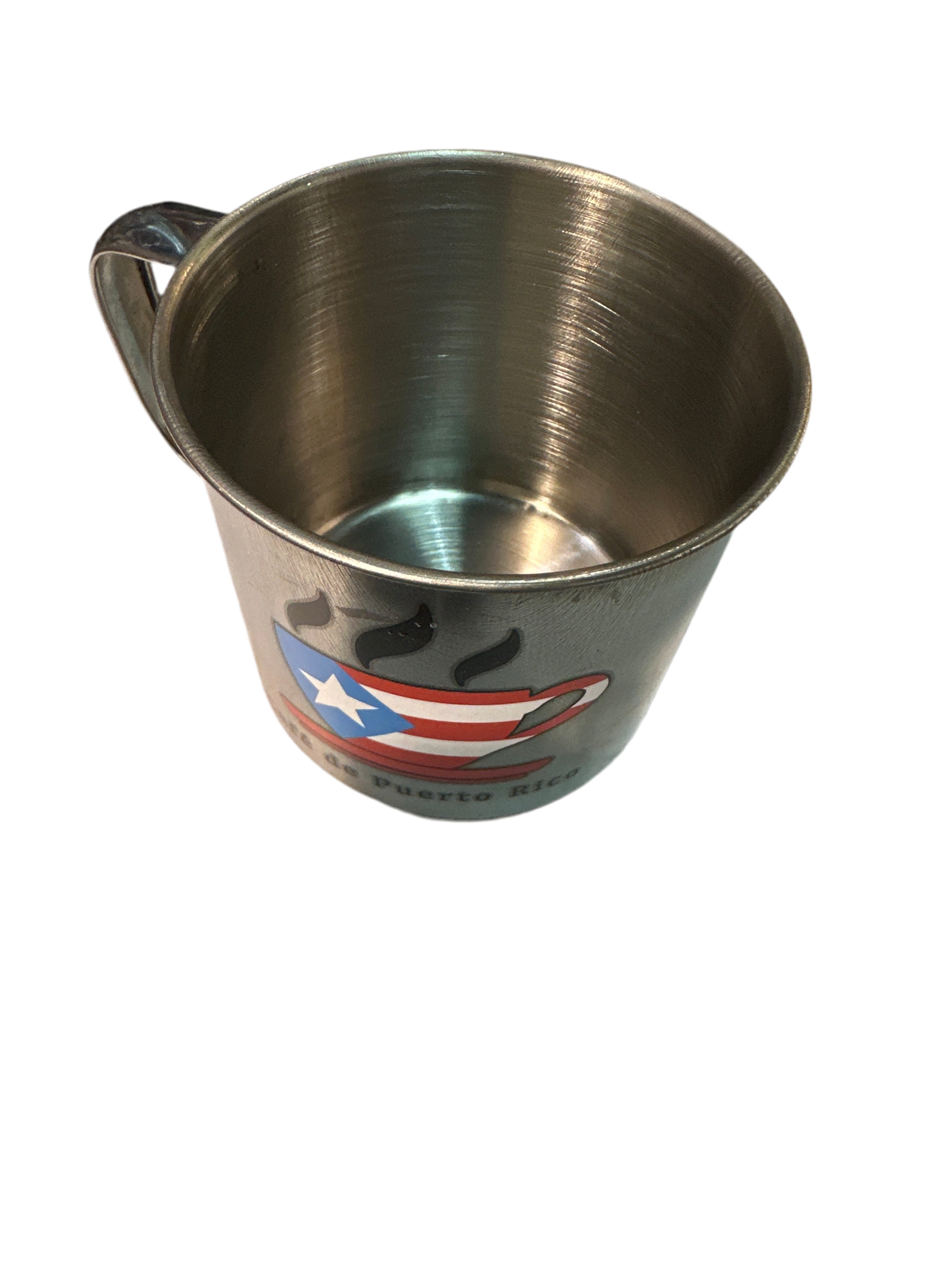 TAZA DE METAL  PUERTO RICO