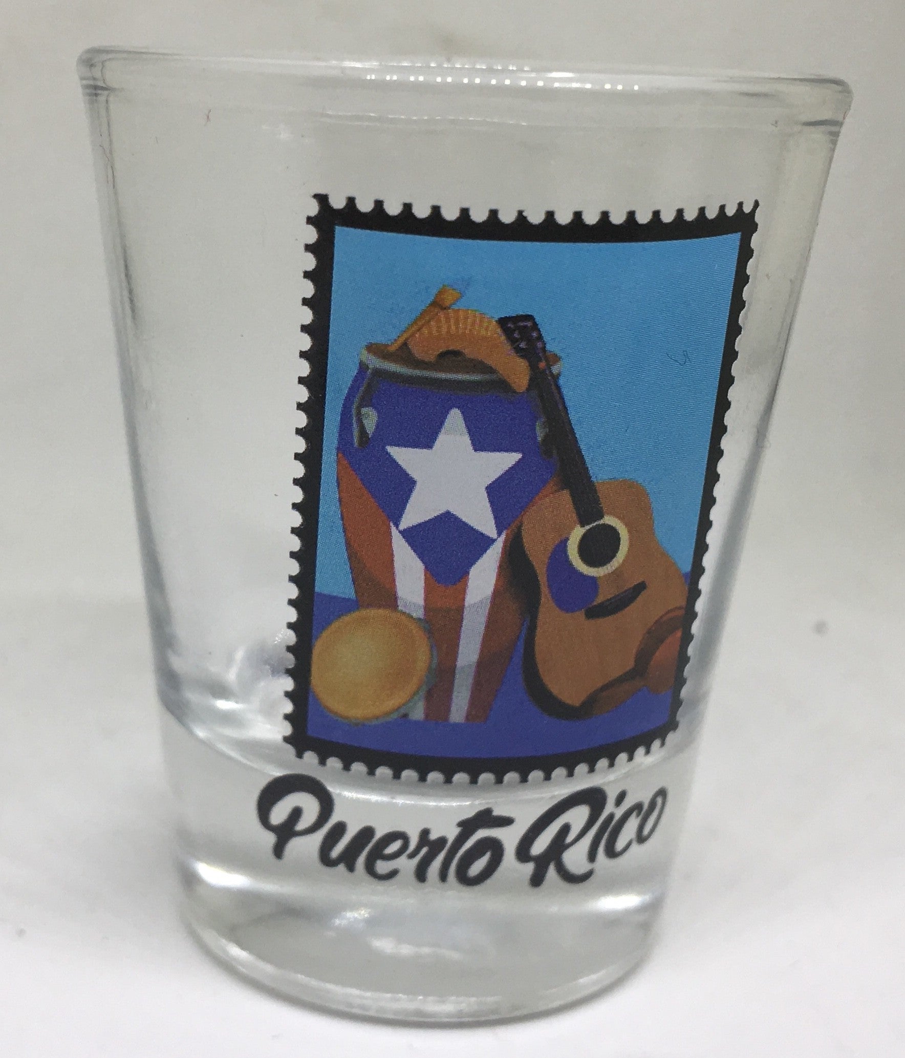 Shot glass de PR en stainless steel paisajes de playa