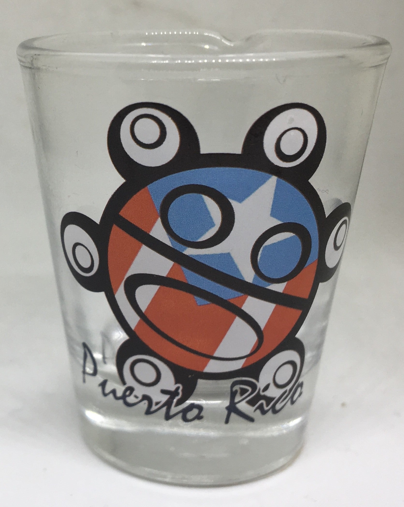Shot glass de PR en stainless steel paisajes de playa