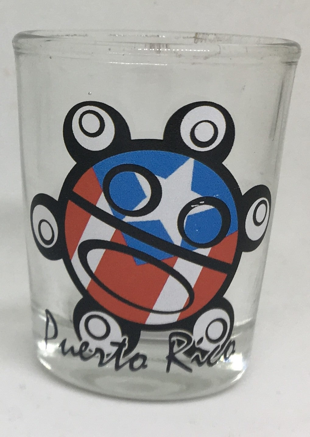 Shot glass de PR en stainless steel paisajes de playa