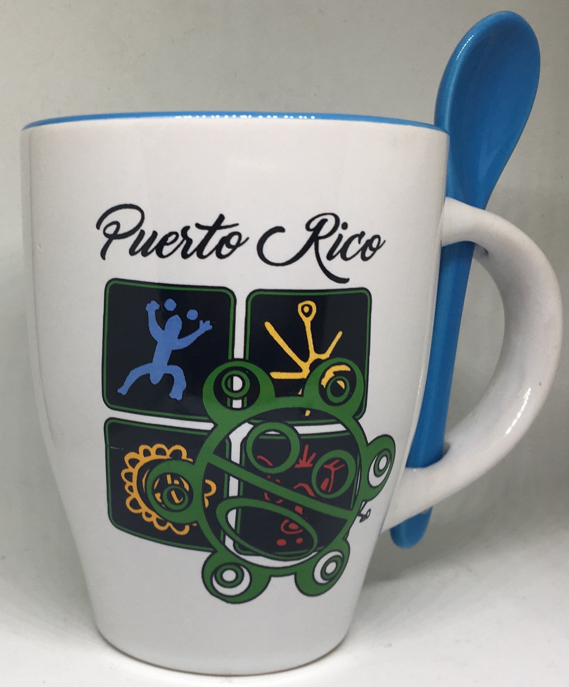 Taza en ceramica- Sol taino