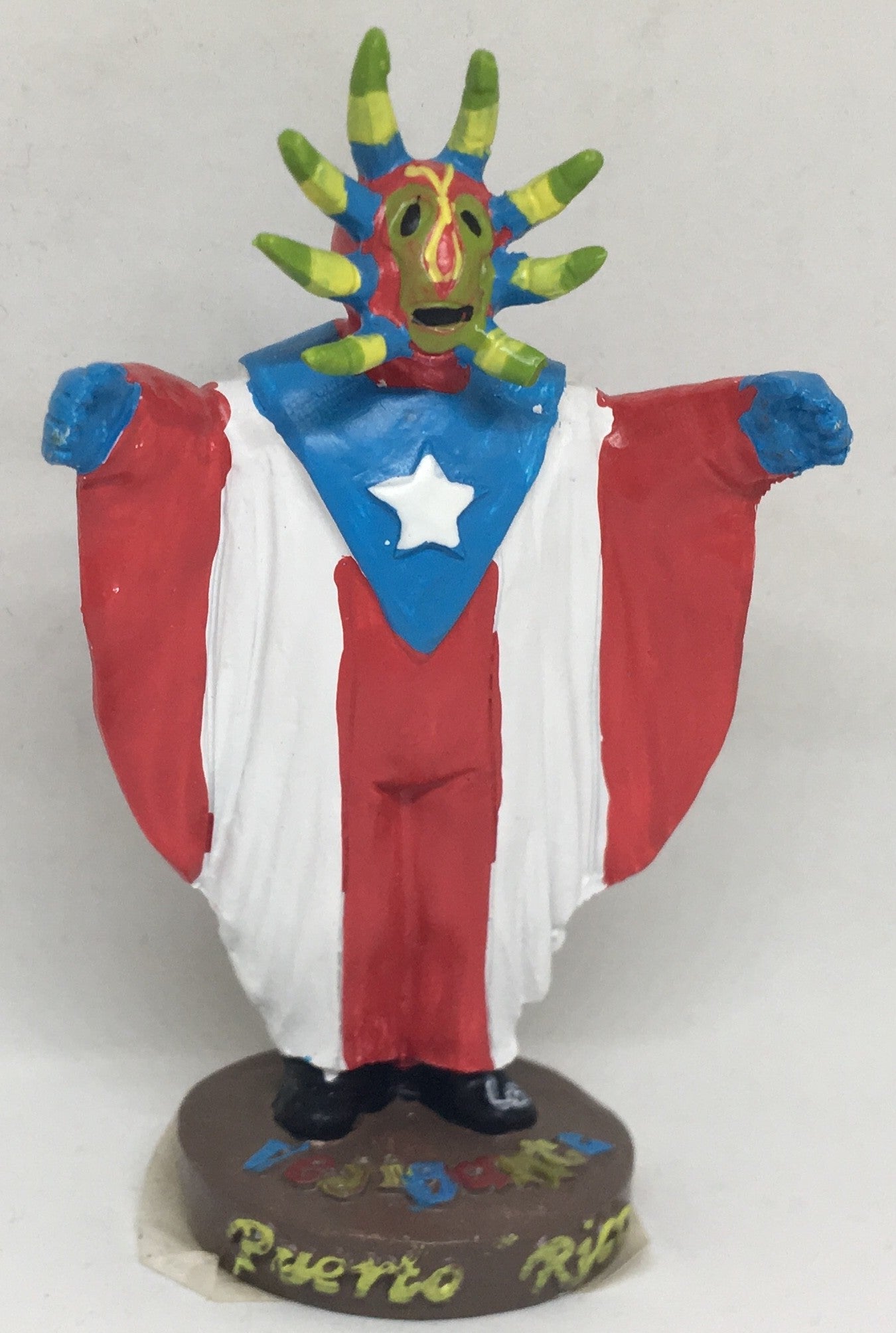 Figura de vejigante- Bandera