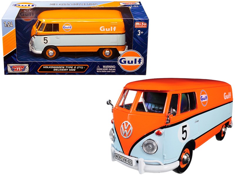 1:24 Volkswagen Type 2 (T1) Delivery Van - Gulf Edition