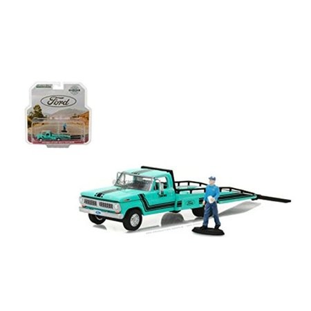1:64 1970 Ford F-350 Ramp Truck & Truck Driver