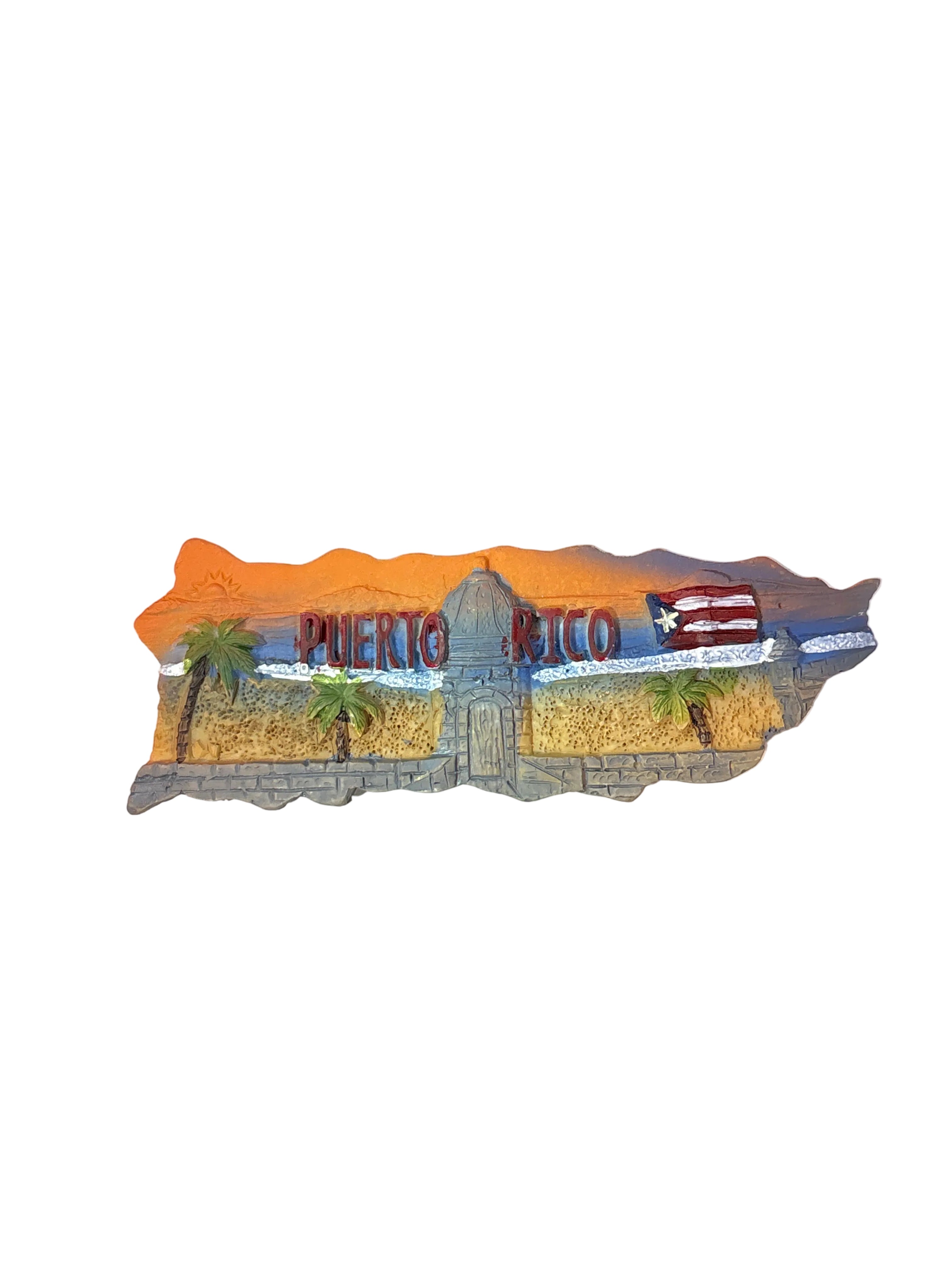 PUERTO RICO MAGNET SUNSET