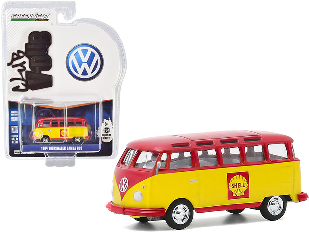 1/64 1964 VOLKSWAGEN SAMBA BUS - SHELL OIL