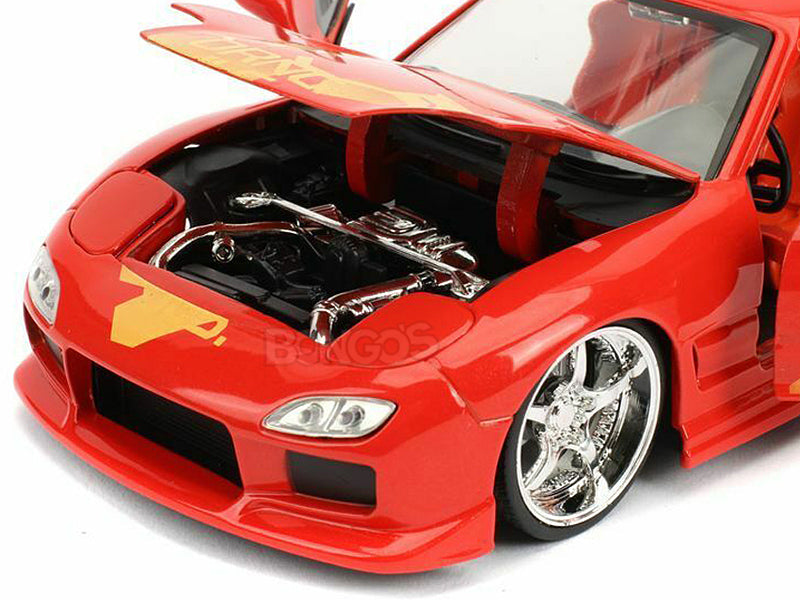 1/24 MAZDA RX-7 ORANGE - FAST & FURIOUS