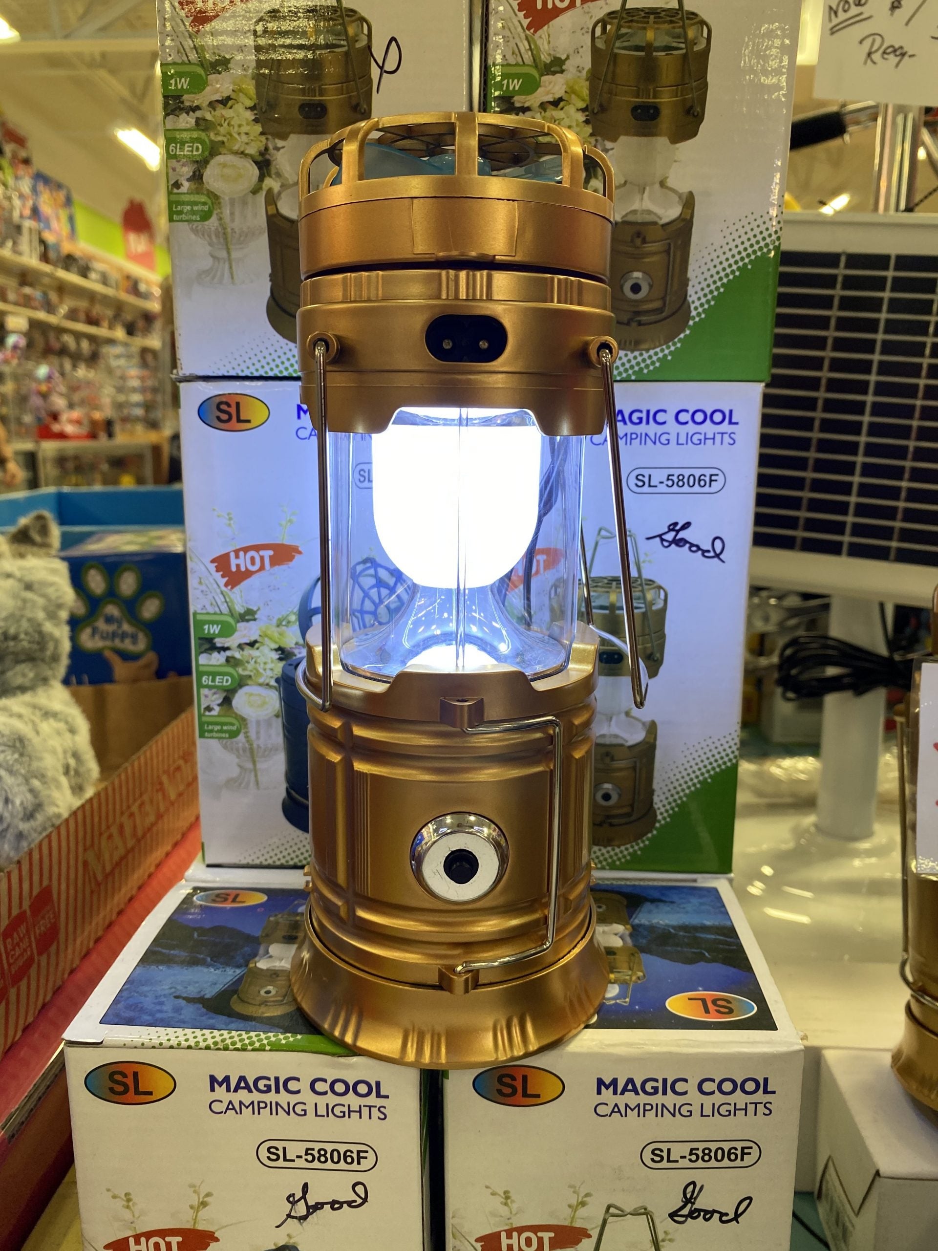 Lámpara solar - Magic cool camping light