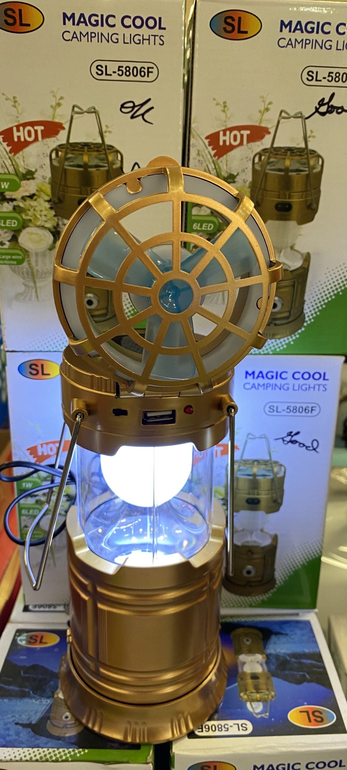 Lámpara solar - Magic cool camping light