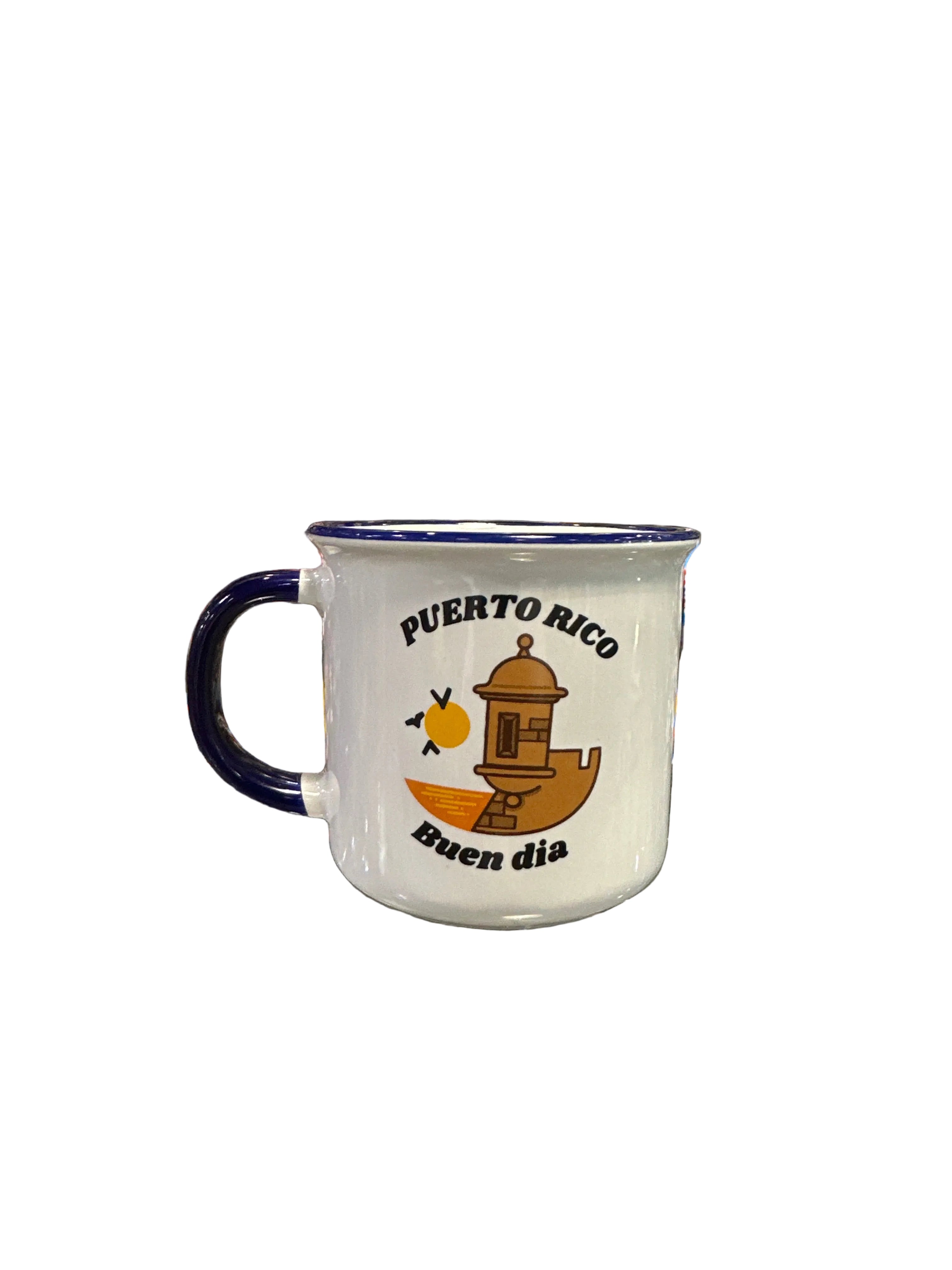 TAZA DE PUERTO RICO GARITA - PUERTO RICO MUG WITH GARITA