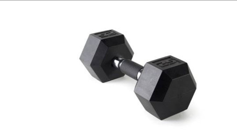 25 Lb. Coated Dumbbell
