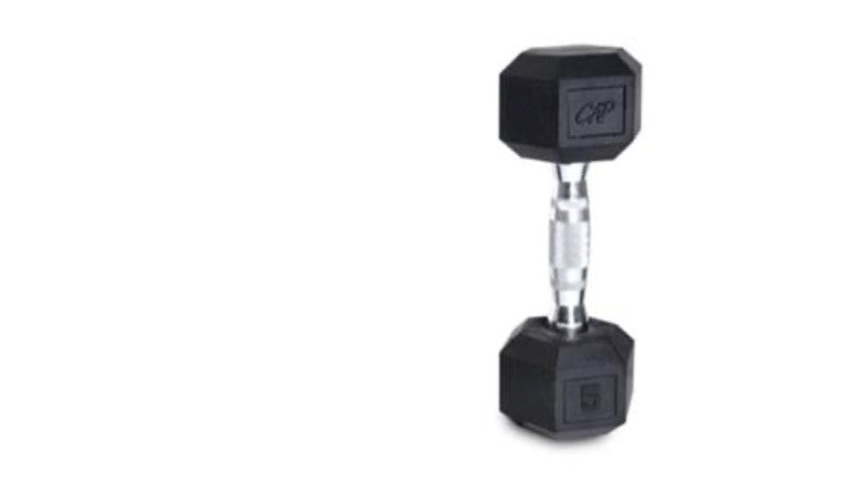 5 Lb. Cap coated Dumbbell