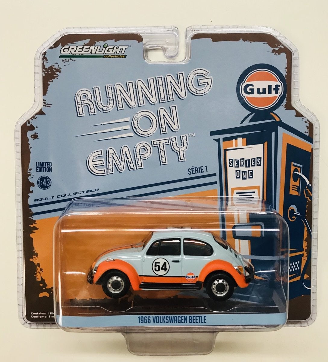 1:43 1966 Gulf Volkswagen Beetle