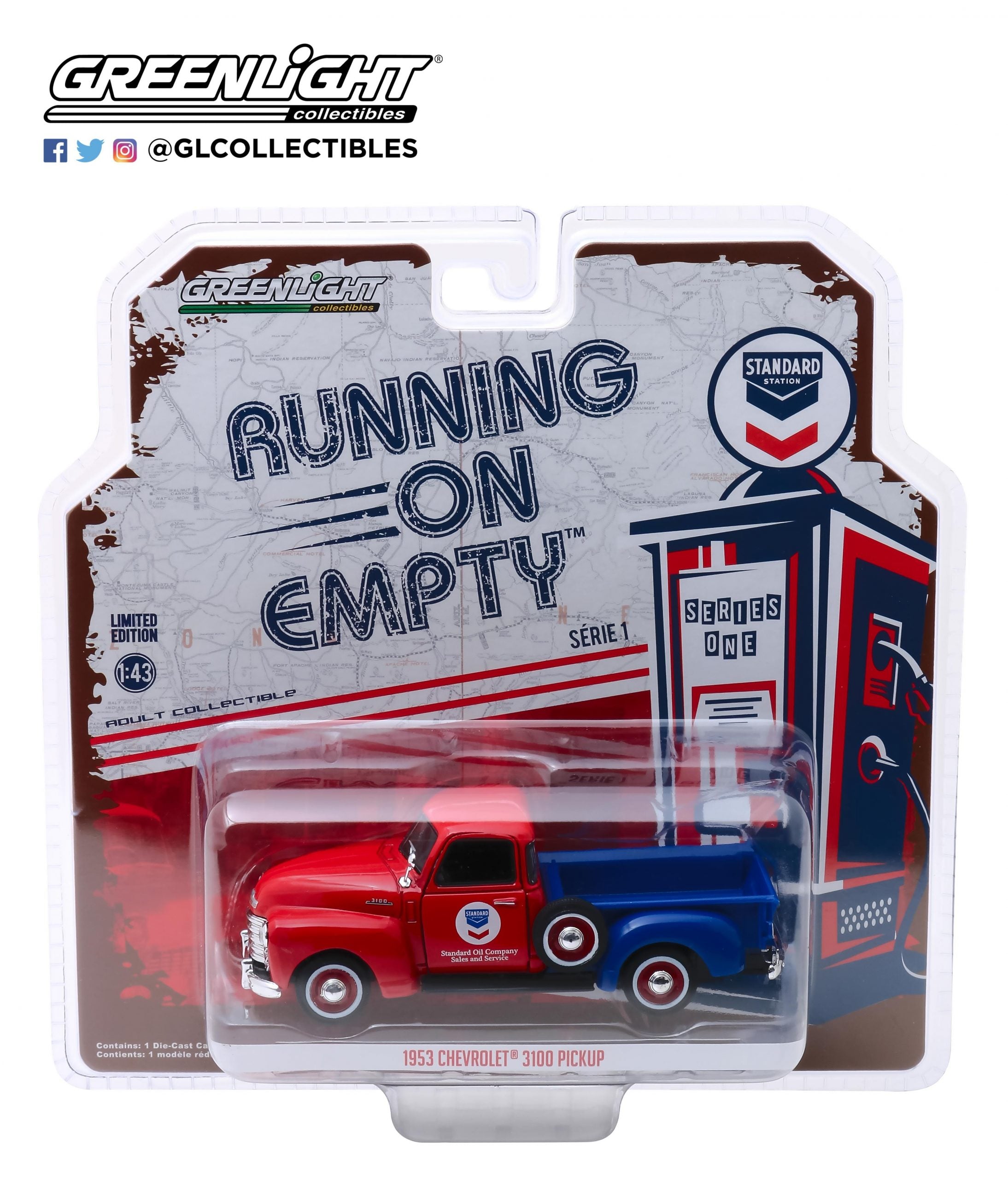 1:43 1953 Standard Station Chevrolet 3100 Pickup